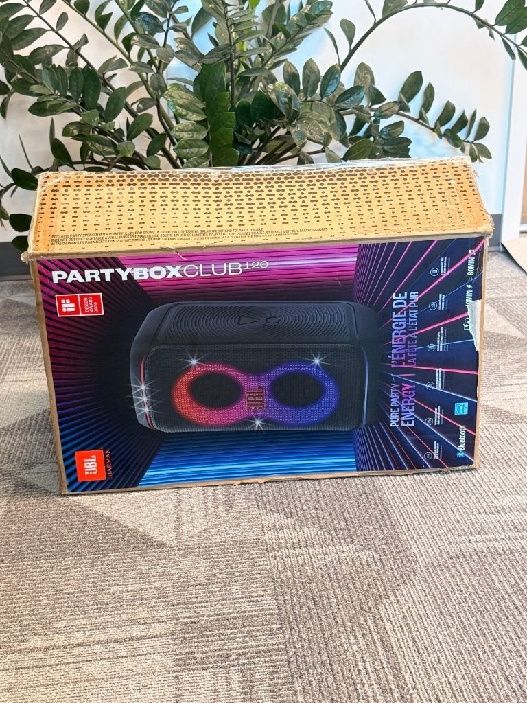 JBL PartyBox Club 120 Portable Bluetooth Speaker 160W