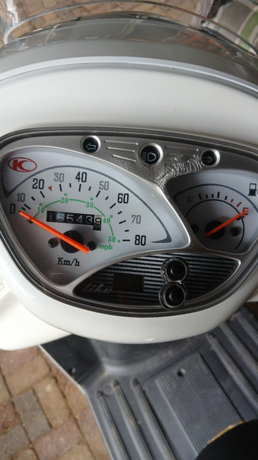 Kymco Like Scooter - Wit, Goed Onderhouden, Ophalen