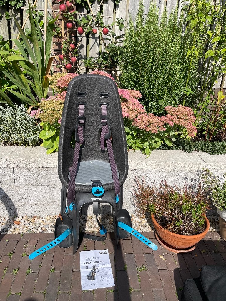 Thule Yepp Nexxt Maxi kinderzitje voor achterop de fiets, Fietsen en Brommers, Ophalen, Achterzitje, 9 t/m 36 kg, Thule