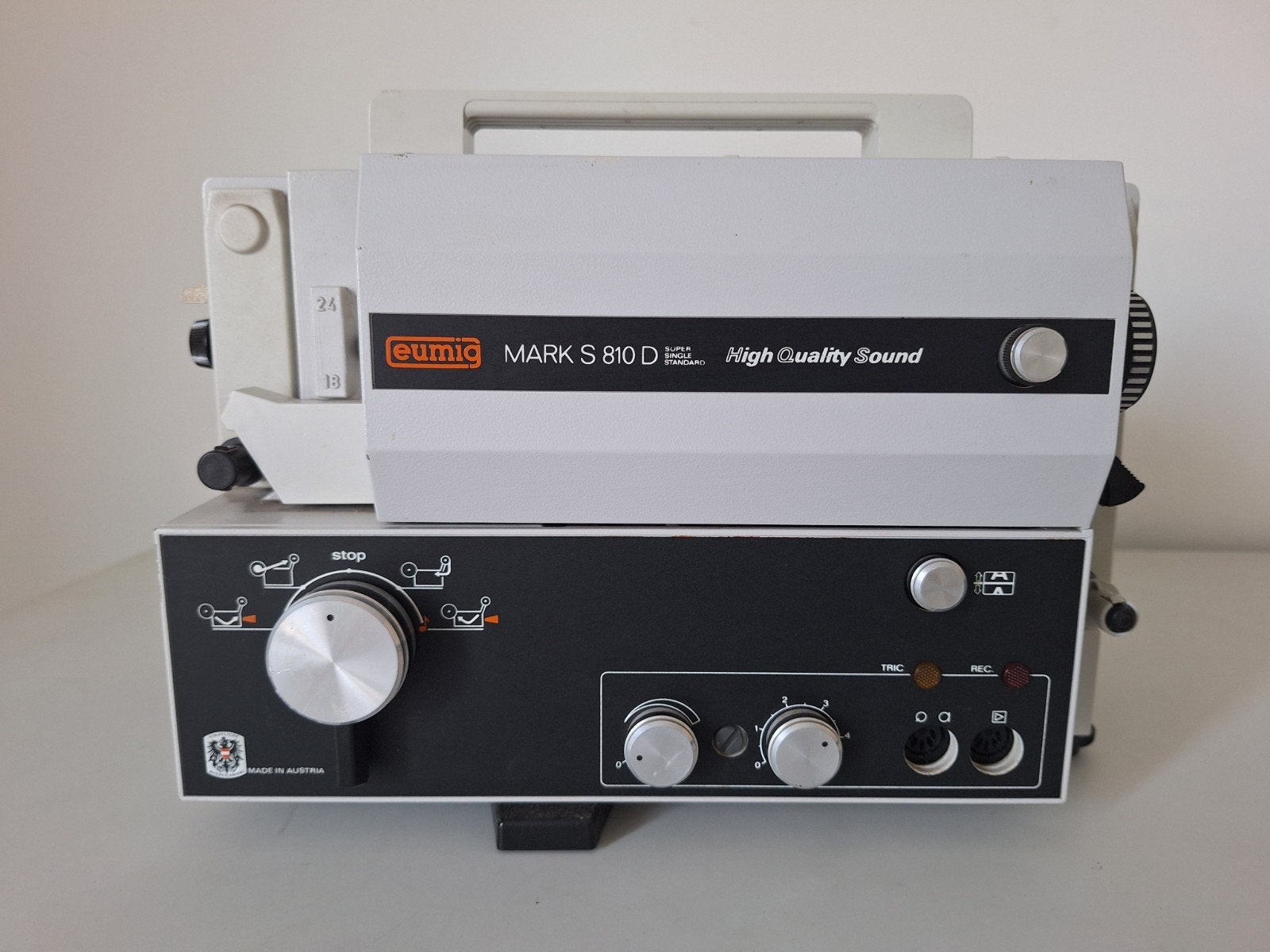Eumig Mark S 810D sound projector 8mm, Ophalen of Verzenden, 1960 tot 1980, Projector