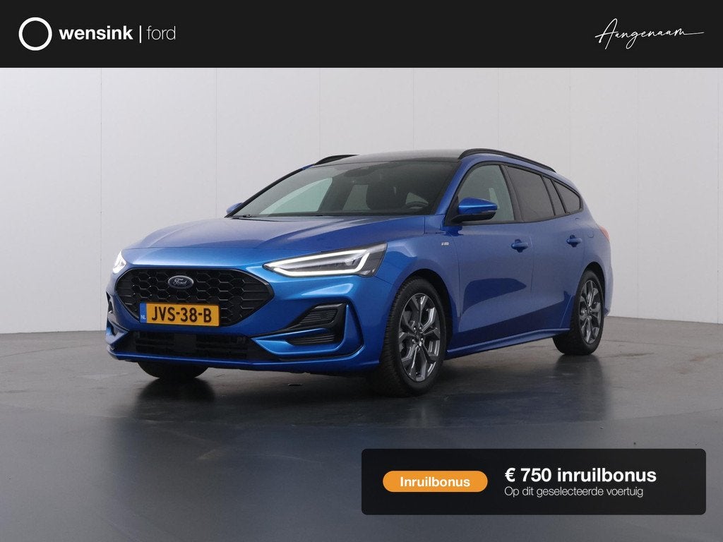 Ford Focus Wagon 1.0 EcoBoost Hybrid ST Line | Afneembare Tr, Stof, Gebruikt, Euro 6, 1404 kg