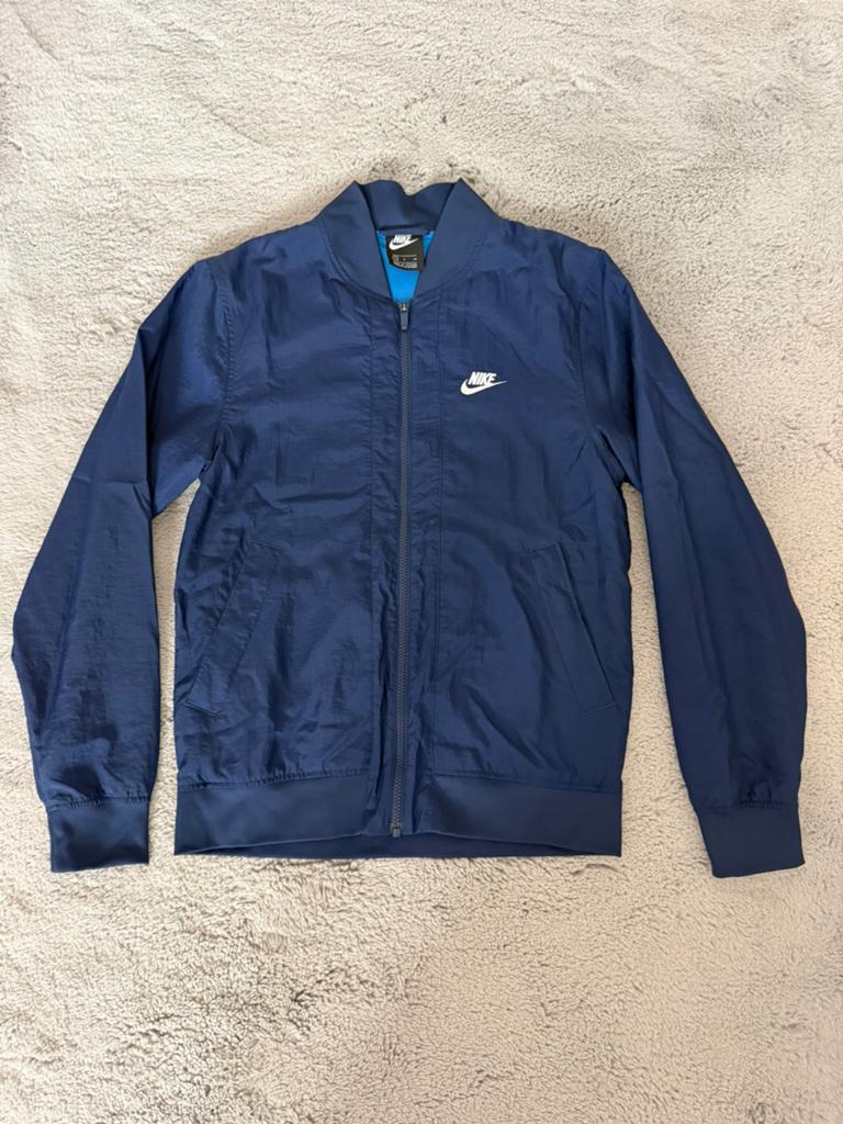 Nike Zip-Up Blue Jacket maat S, Ophalen of Verzenden, Zo goed als nieuw, Maat 46 (S) of kleiner, Blauw