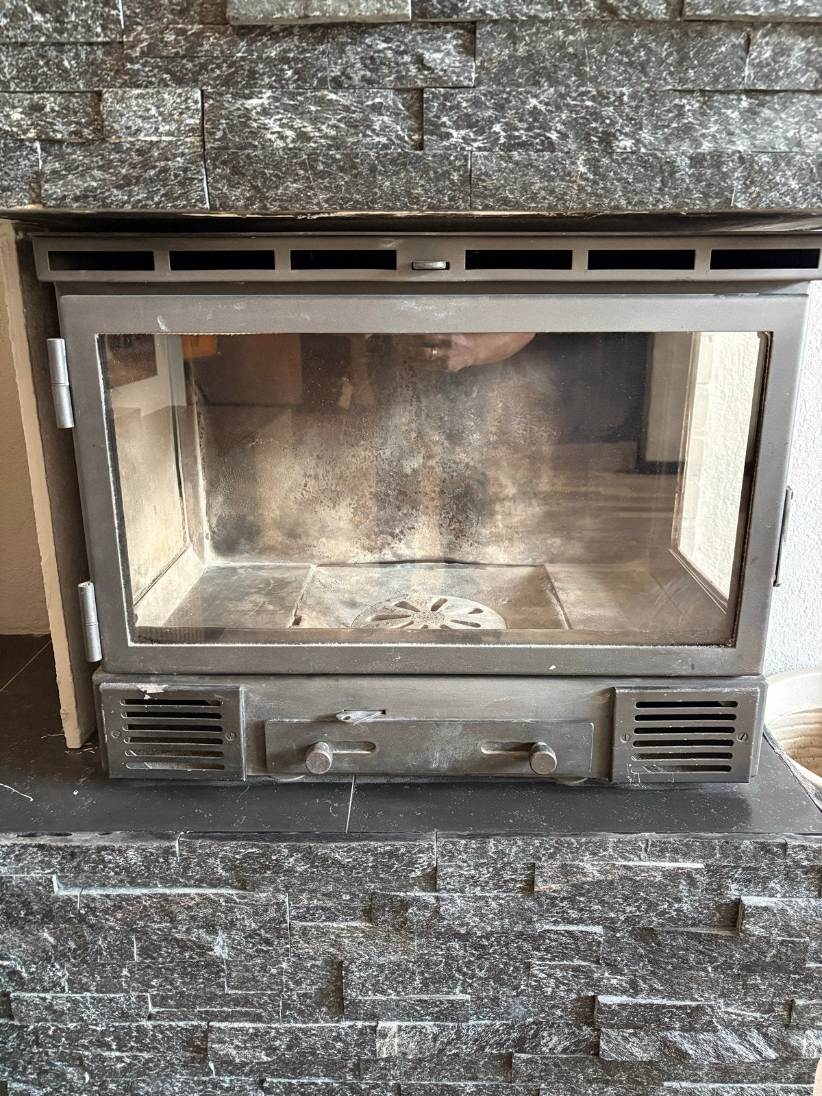Inbouwhaard - Houthaard, Huis en Inrichting, Ophalen, Gebruikt, Inbouwhaard, Houthaard
