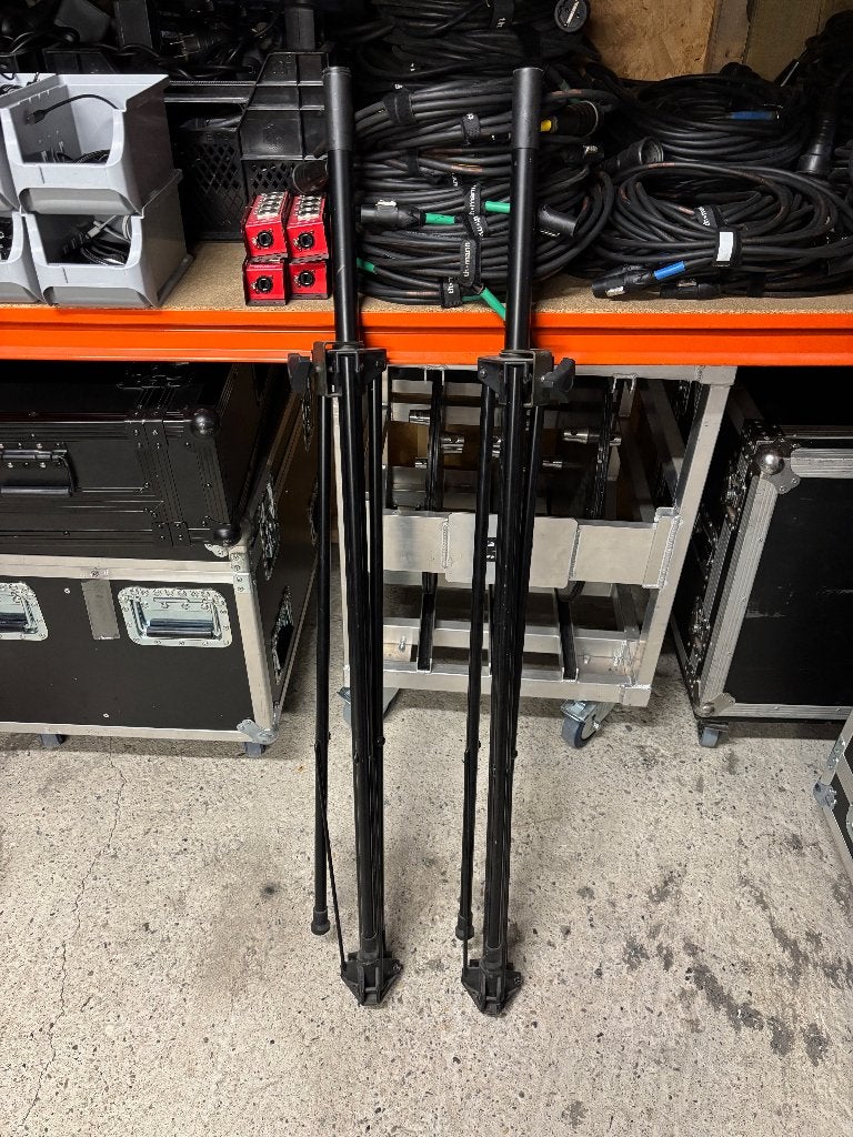 2x Speakerstatief, Muziek en Instrumenten, Standaards, Ophalen, Gebruikt, Muziekstandaard, Speaker