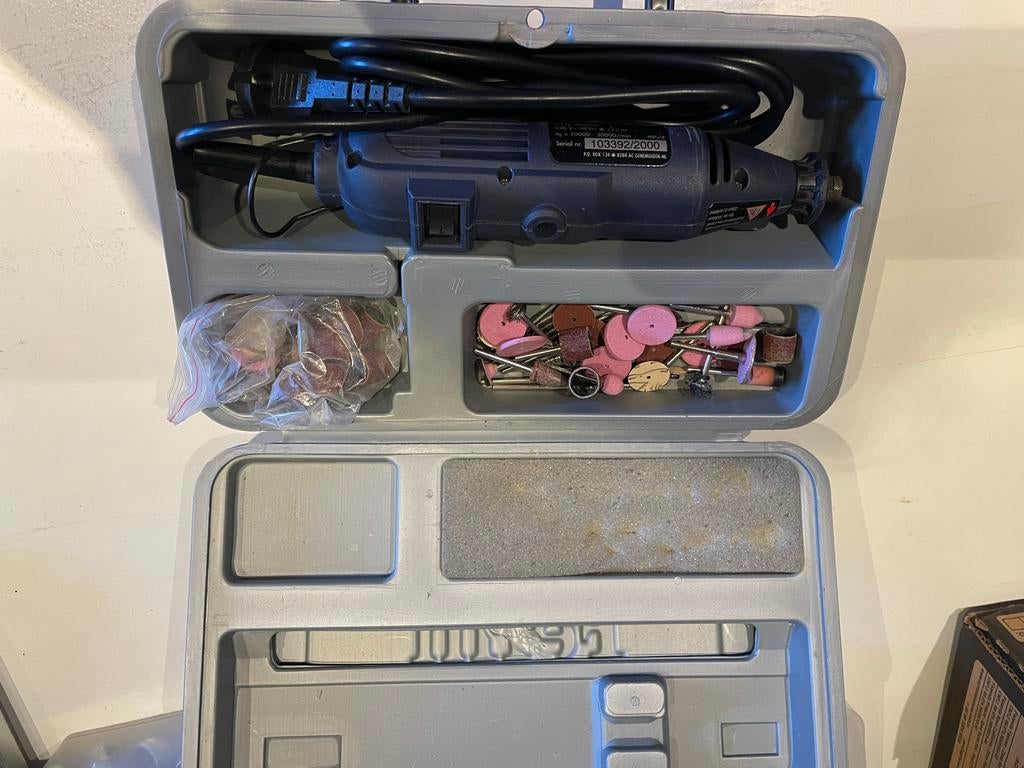Ferm FCT-300 Combitool met accessoires, Ophalen, Zo goed als nieuw
