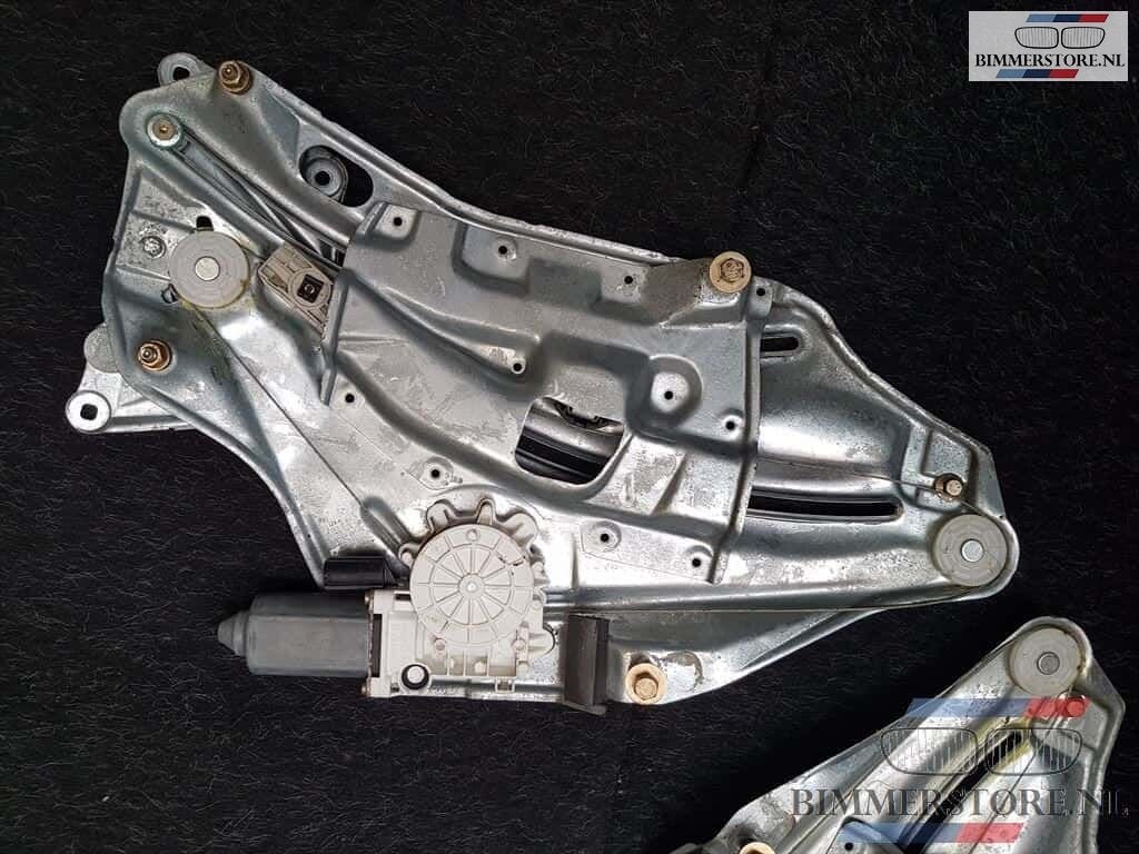 Raammechaniek met motor rechts achter BMW E46 cabrio 5137822, Gebruikt, -, -, Ophalen of Verzenden