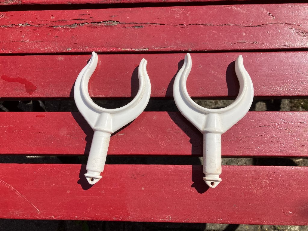 peddel roeiriem dol kunststof 2 stuks (1 set), Ophalen of Verzenden, Zo goed als nieuw