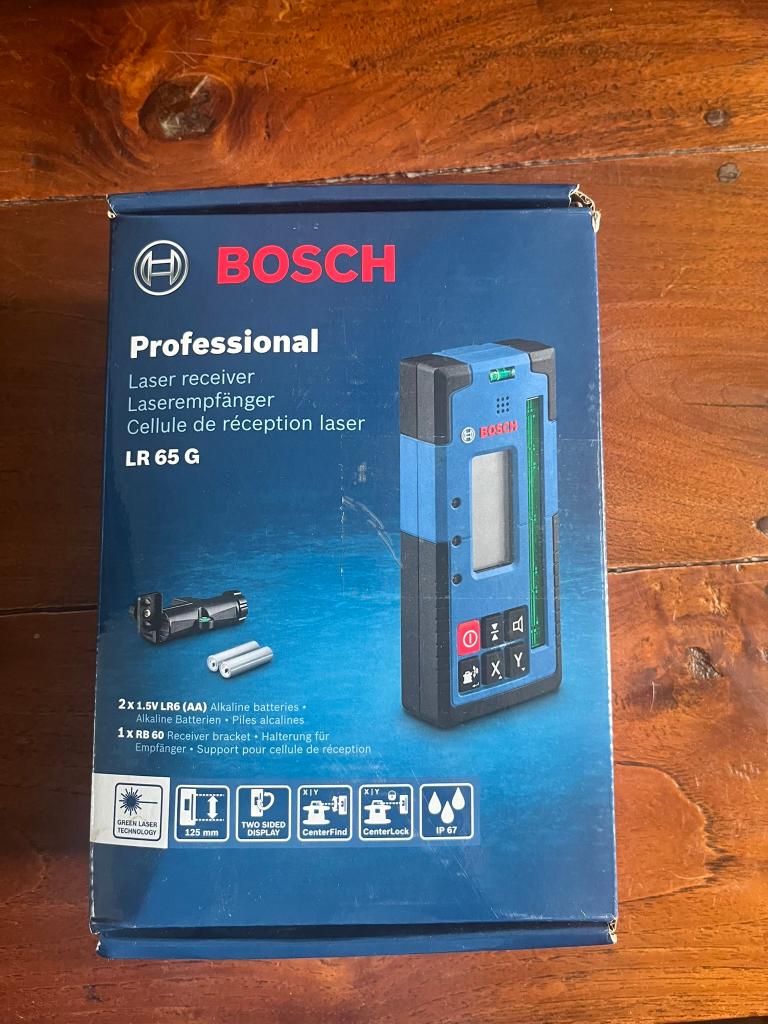 Bosch LR65G Laser Ontvanger, Ophalen of Verzenden, Nieuw