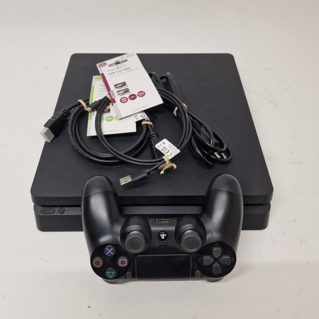 Playstation 4 Slim 500GB Zwart | Nette staat, Sony, Gebruikt, Support@sony.com, 1-7-1 Konan, Minato-ku
Tokyo 108-0075
Japan