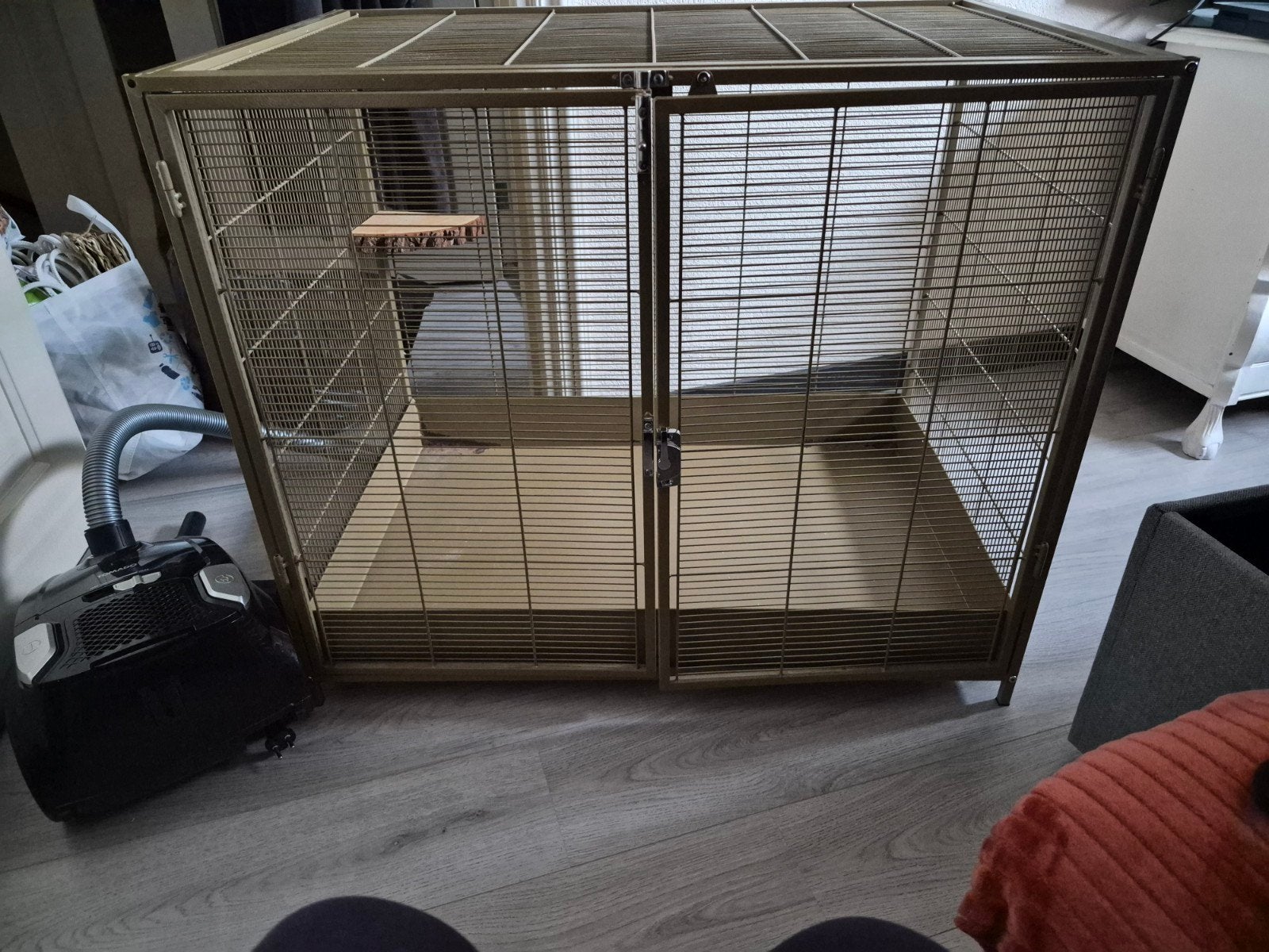 Ratten kooi, Minder dan 60 cm, Gebruikt, Ophalen of Verzenden, 75 tot 110 cm