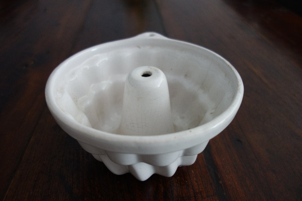 Puddingvorm wit rond, Ophalen of Verzenden