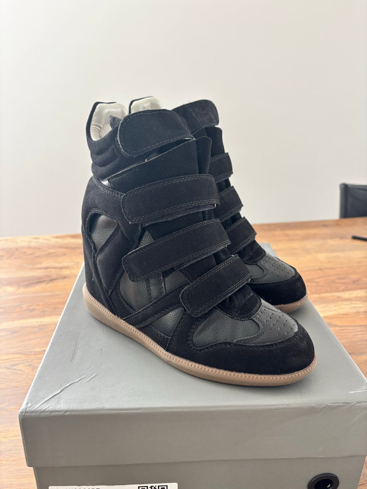 Splinternieuwe Bekett sneakers maat 35, Zwart, Nieuw, Ophalen of Verzenden, Sneakers of Gympen