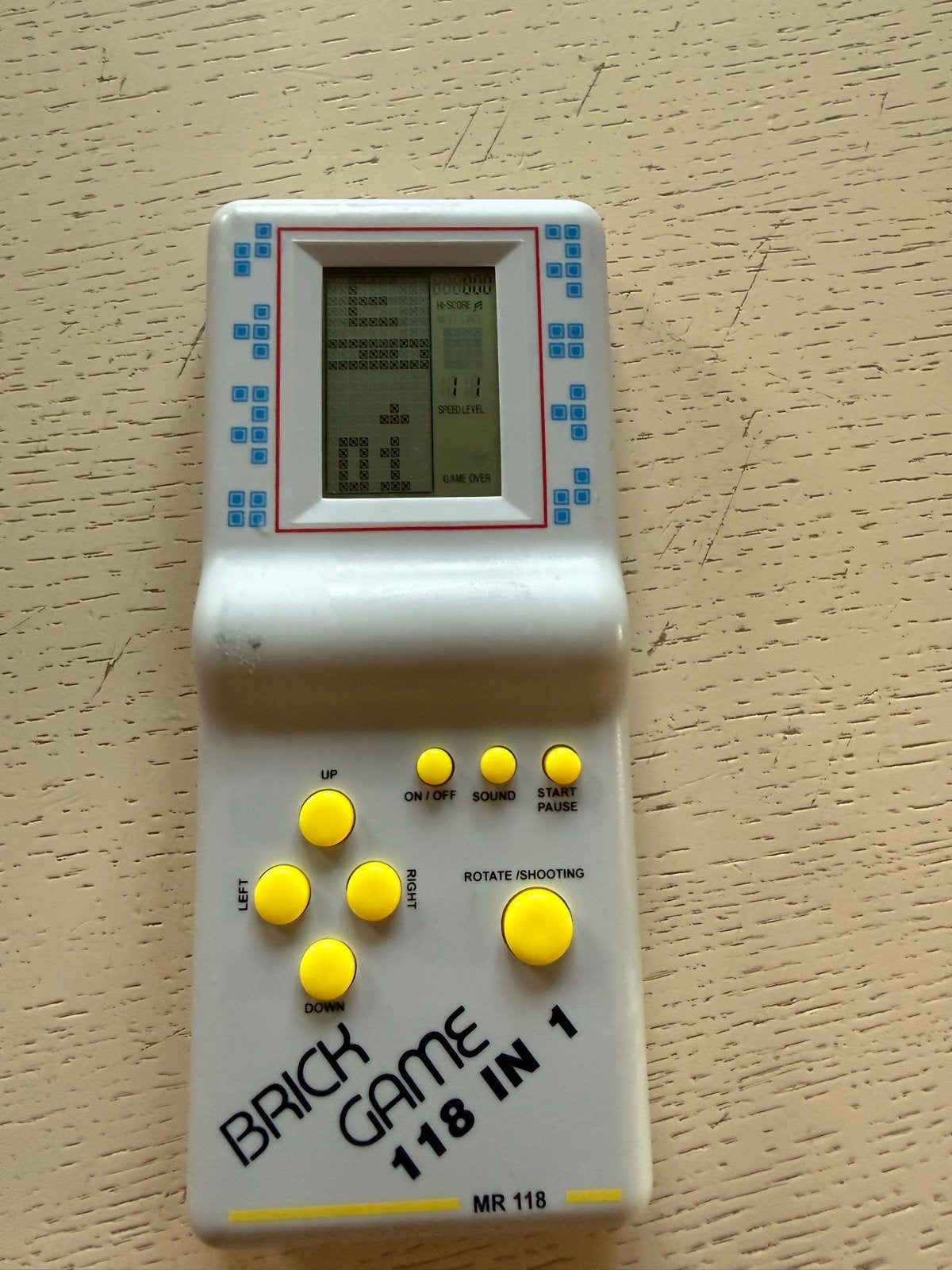 Brick Game 118 in 1 - Klassiek retro handheld spel, Puzzel en Educatief, 1 speler, Ophalen of Verzenden, Zo goed als nieuw