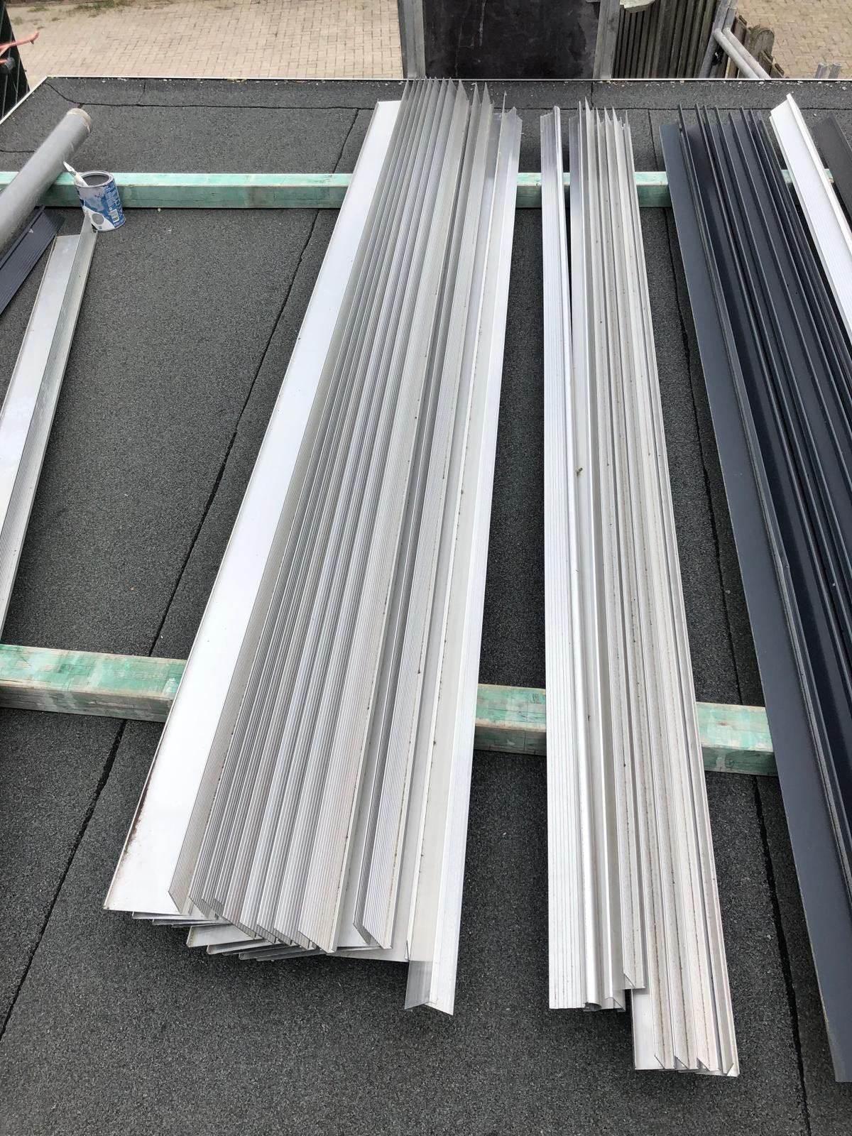 daktrimmen diverse maten en lengten, Doe-het-zelf en Verbouw, Metalen, Ophalen of Verzenden