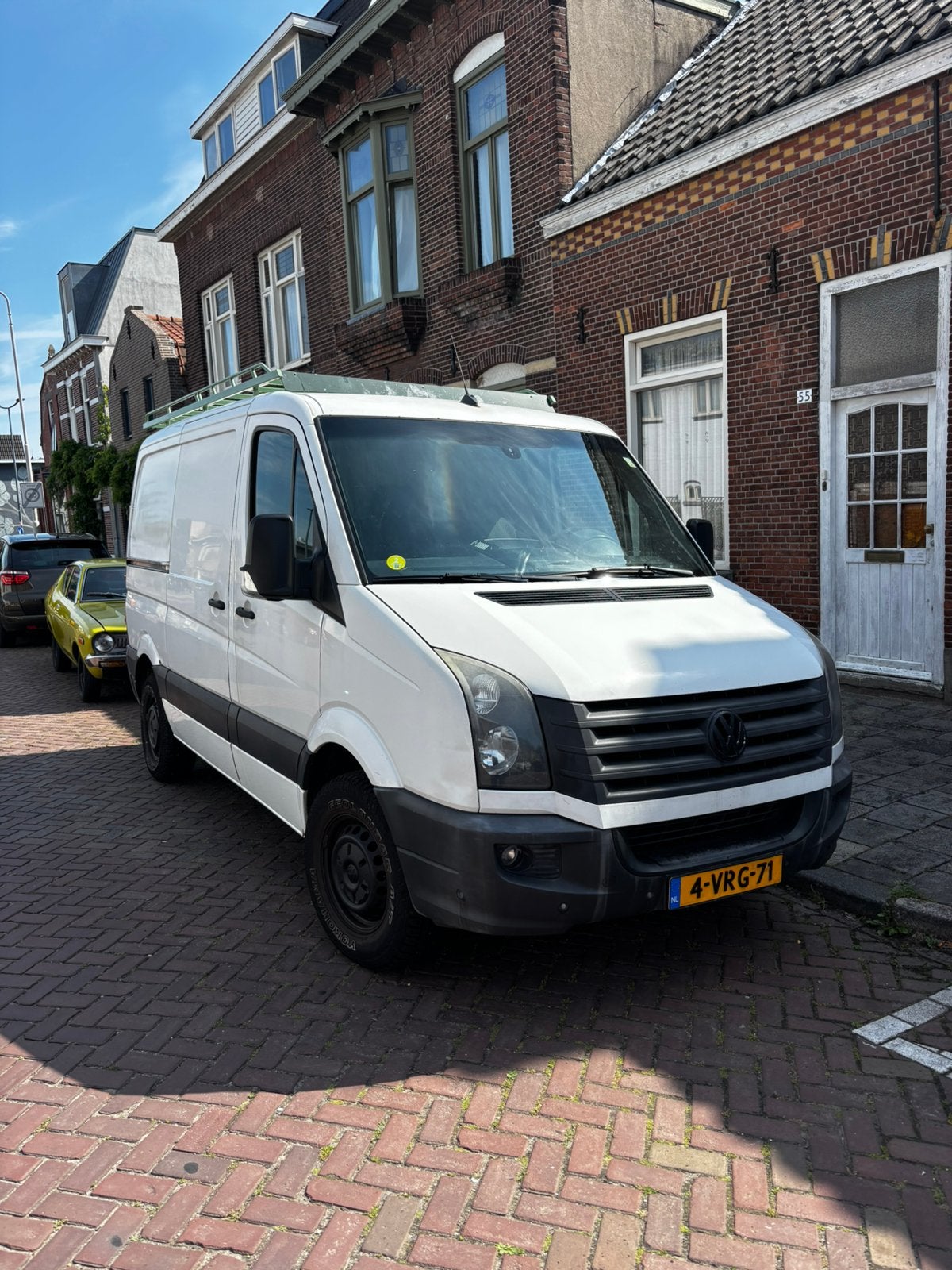 Volkswagen Crafter bj 2011 l1h1, Euro 5, Dakrails, Zwart, 4 cilinders