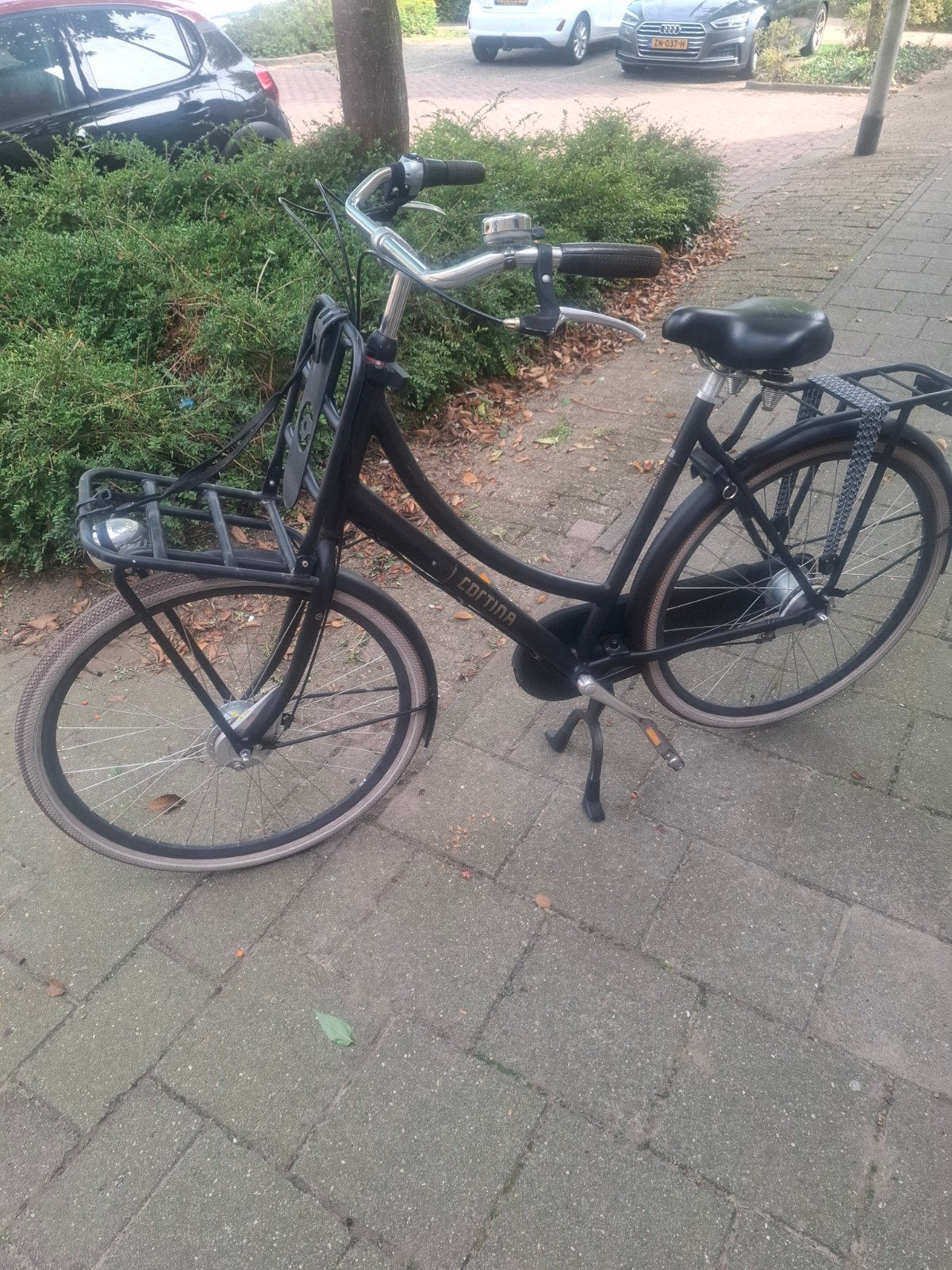 Foto 5 van Cortina U4 Transportfiets Dames - Zwart