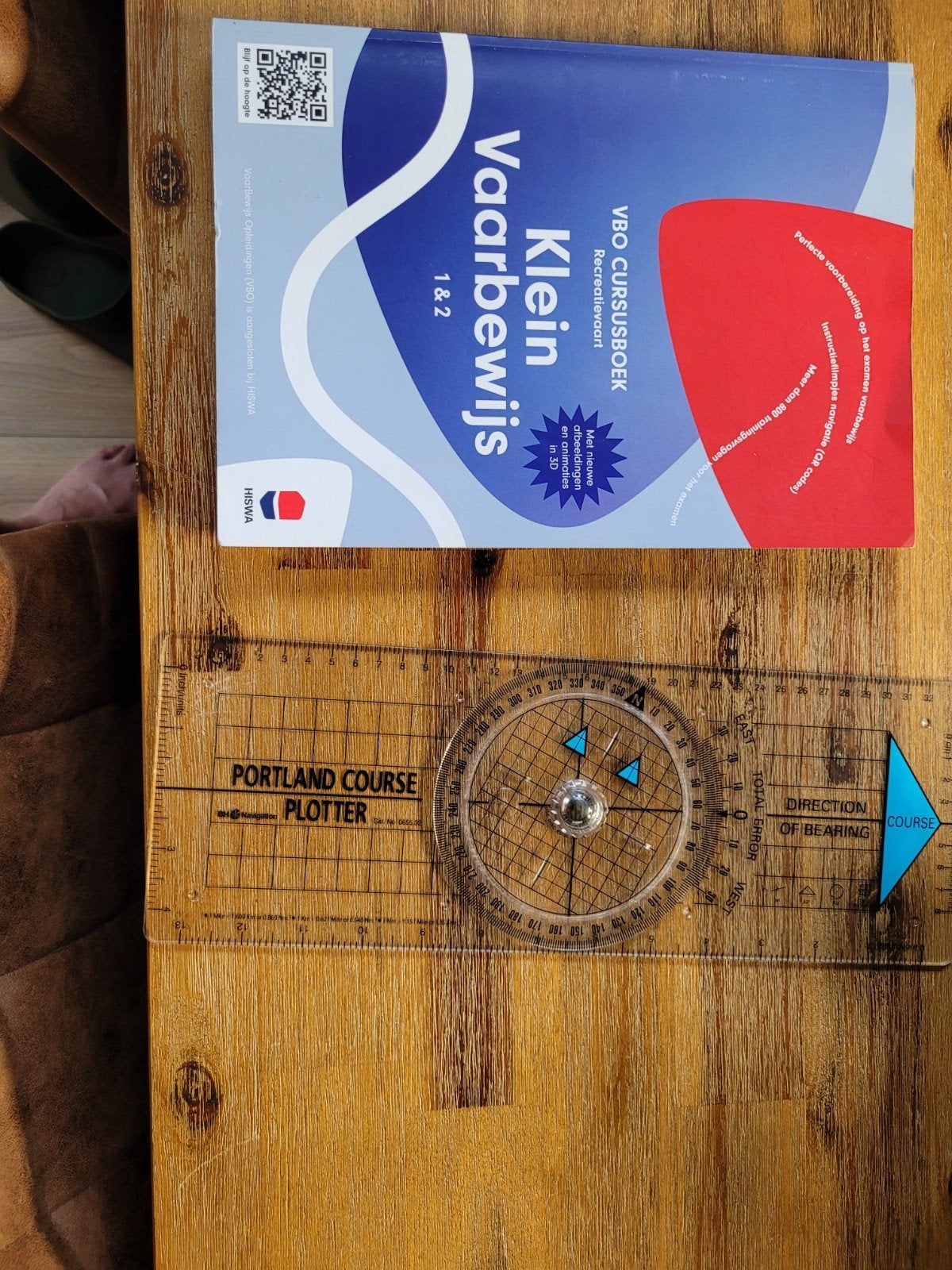 Studieboek Klein Vaarbewijs 1 & 2 + Portland Plotter, Ophalen of Verzenden, Beta, Zo goed als nieuw, Overige niveaus