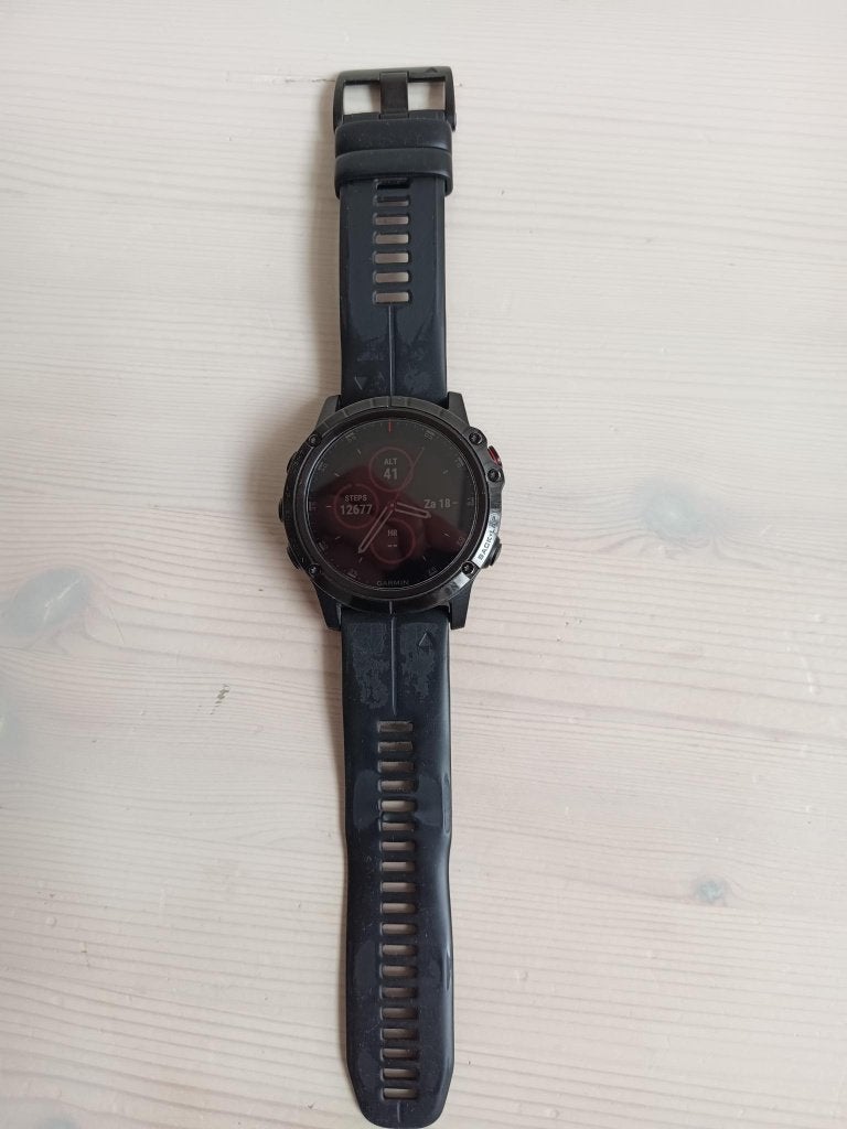 Garmin Fenix 5X Plus Sapphire Edition - Uitstekende Staat, Gebruikt, Hoogte, Zwart, Garmin