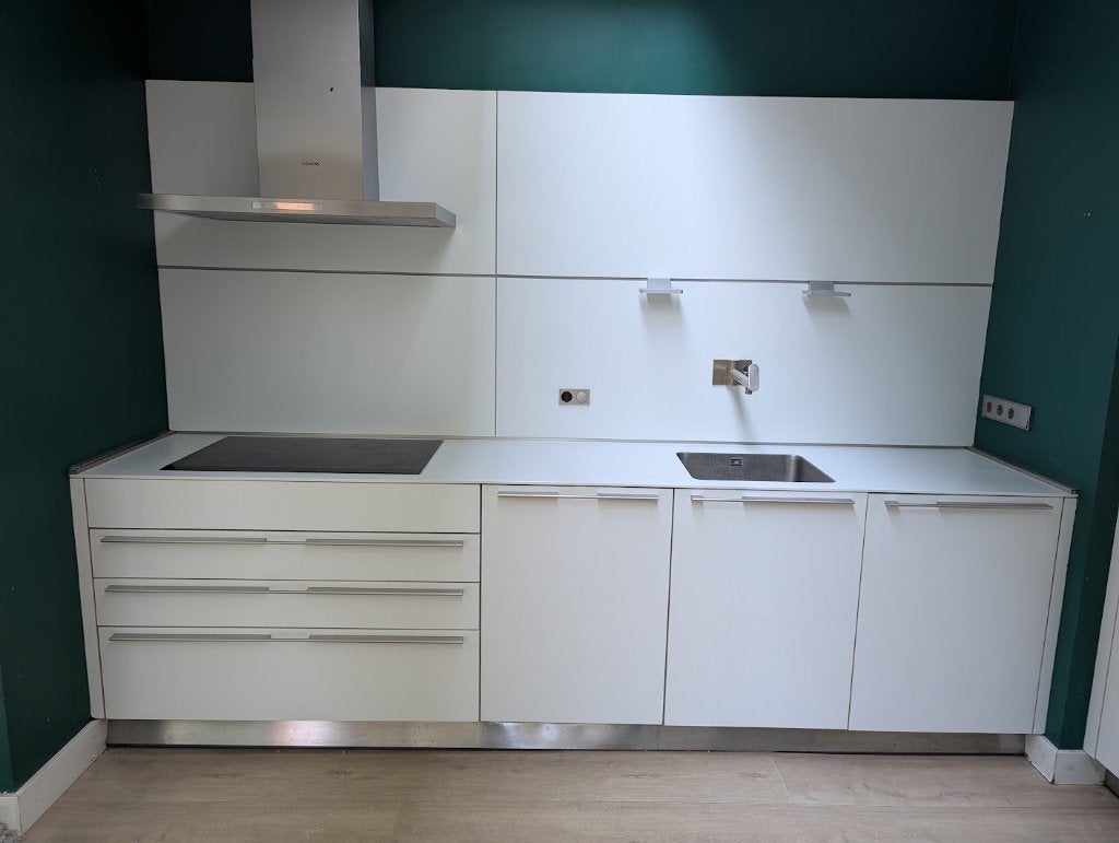 Mooie Bulthaup B3 keuken, Gebruikt, Wit, Dubbelwandige keuken, Ophalen of Verzenden