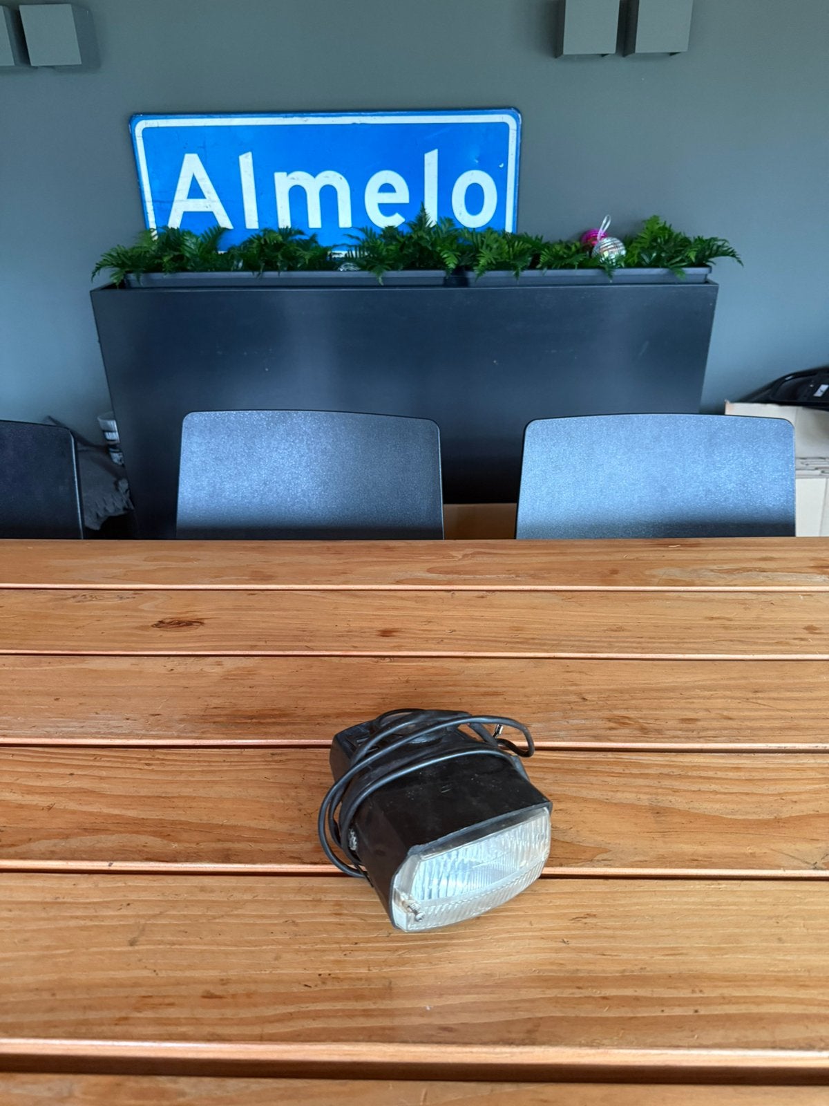 Mooie originele citta koplamp met teller, Ophalen of Verzenden, Gebruikt, Koplamp