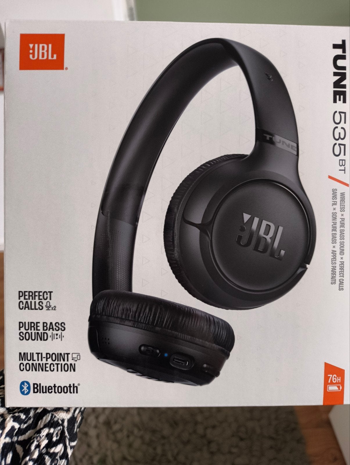 Nieuw, ongeopende JBL Tune 535 BT