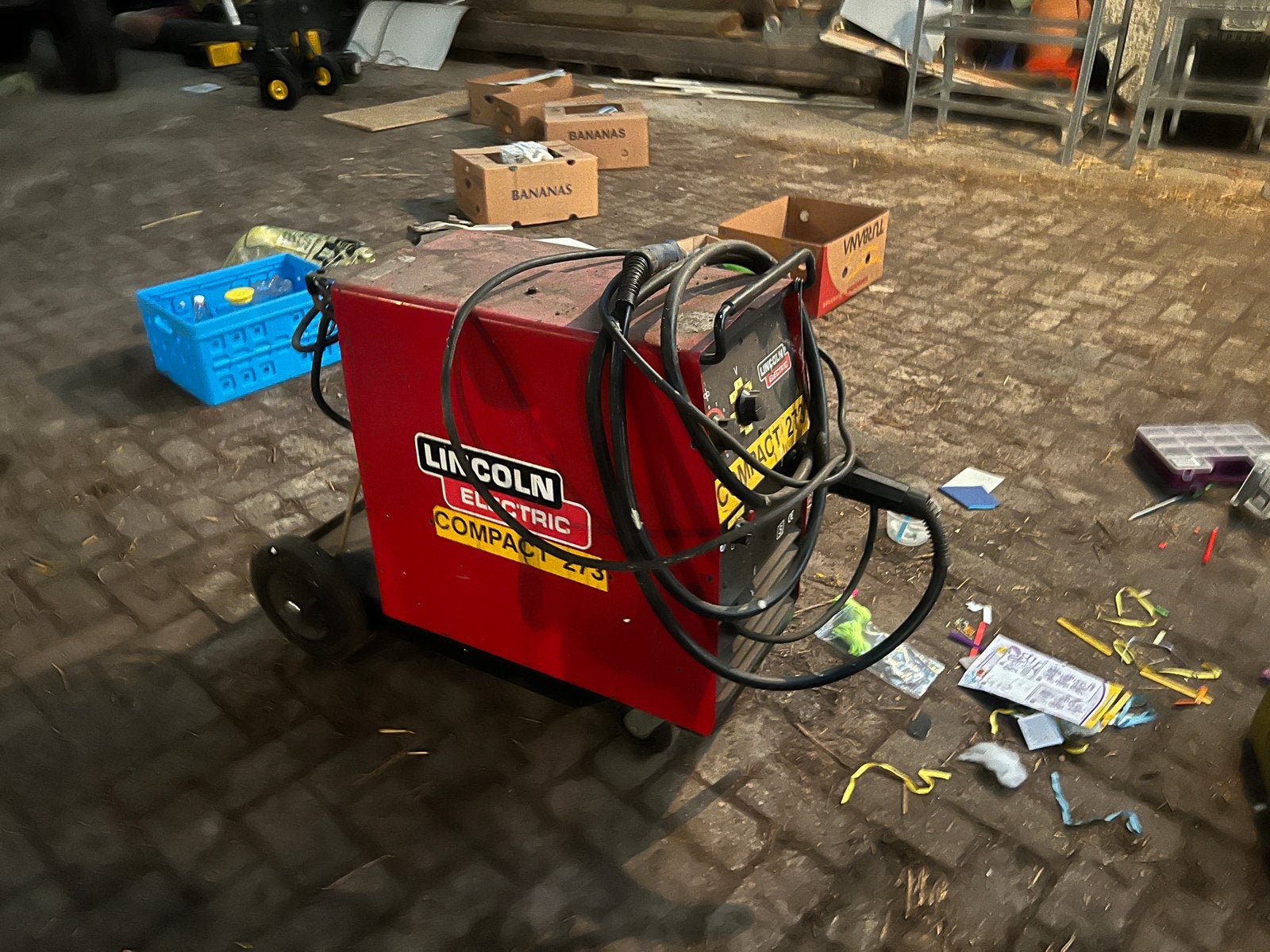 Lincoln Electric Compact 273 lasapparaat – defect, Doe-het-zelf en Verbouw, Ophalen, Gebruikt, Co2