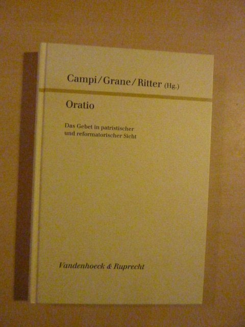 Campi, Grane, Ritter - Oratio, Boeken, Ophalen of Verzenden, Zo goed als nieuw