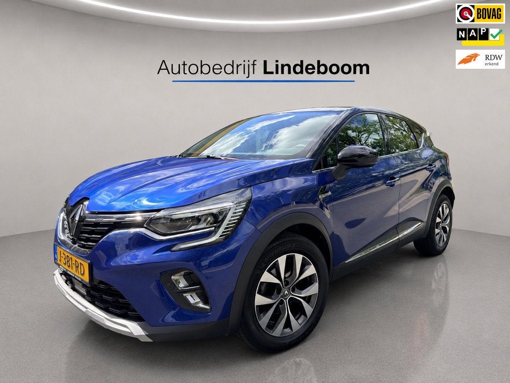 Renault Captur 1.0 TCe 100 Intens Camera, Auto's, Renault, Bedrijf, Te koop, Captur, ABS, Achteruitrijcamera, Airbags, Airconditioning