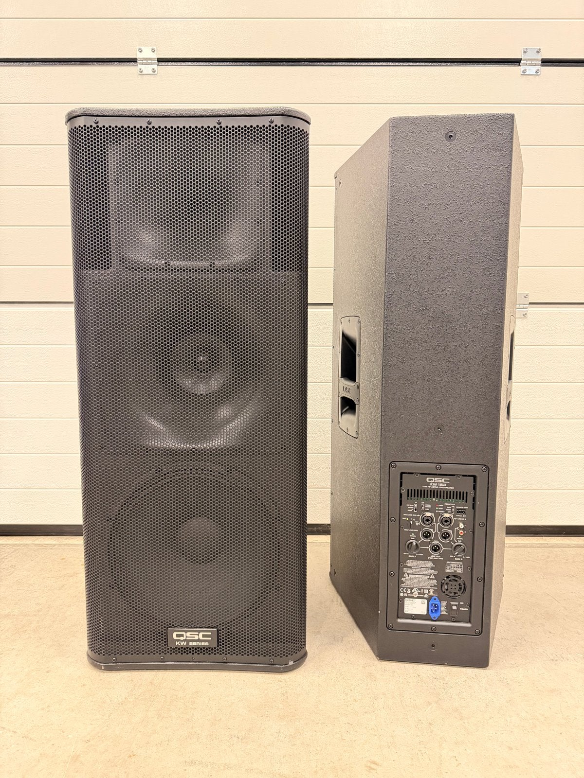 QSC KW153 speakers (Set van 2), Ophalen, Nieuw, Audio