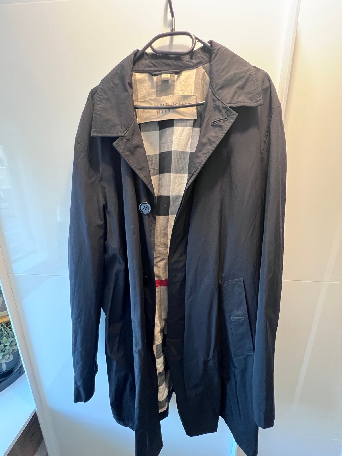 100% origineel vintage burberry raincoat, Kleding | Heren, Ophalen of Verzenden, Zo goed als nieuw, Maat 56/58 (XL)