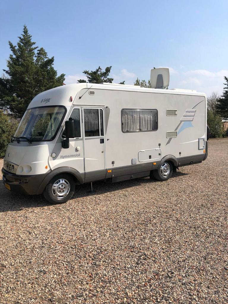 Hymer B544 2003/2004 | Leveling | Topstaat | Instapklaar, Integraal, Ringverwarming, Fiat, Luifel