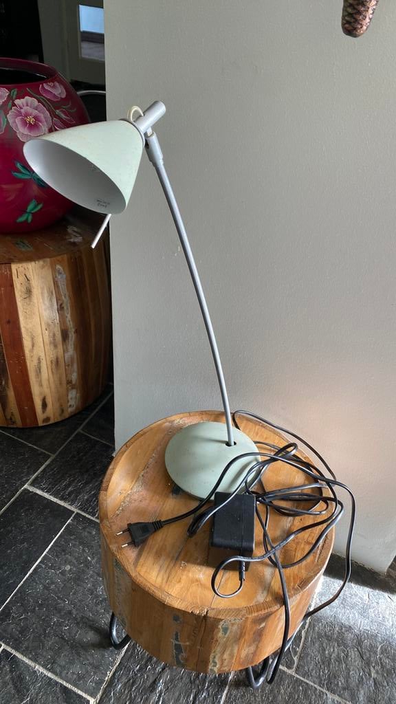 Oude bureaulamp, Ophalen of Verzenden, Gebruikt, Industrieel, Minder dan 50 cm