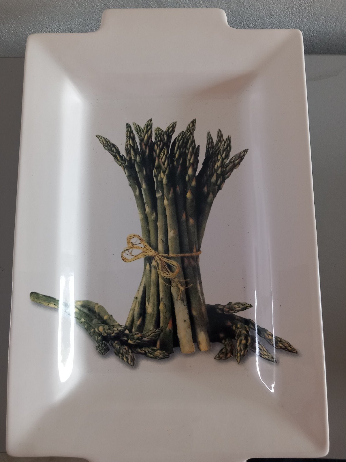 Nieuwe Aspergeschaal - Excellent Houseware, Overige typen, Nieuw, Ophalen of Verzenden, Steen/keramiek