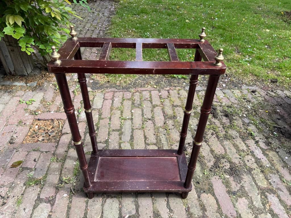 Paraplubak, Ophalen, Gebruikt, Hout