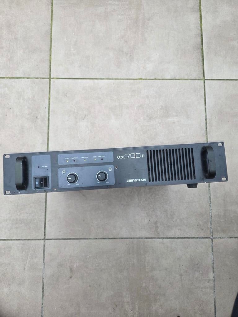 JB Systems VX700 II Versterker 2x350W RMS / 1x700W RMS, Ophalen of Verzenden