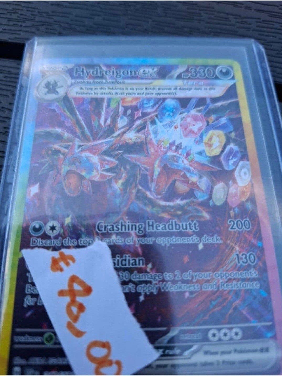 Hydreigon ex Pokémon kaart - Zo goed als nieuw, Ophalen of Verzenden, Zo goed als nieuw