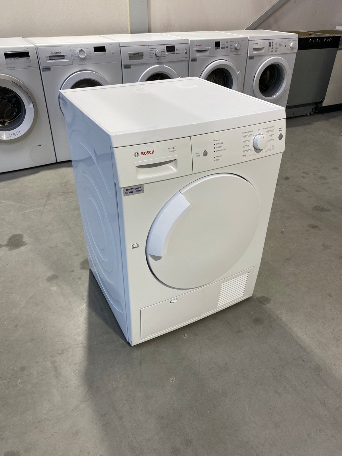 Bosch CondensDroger 8KG! TopStaat! Gratis Bezorgd! Garantie!, Ophalen, Anti-kreukfase, 8 tot 10 kg, Zo goed als nieuw