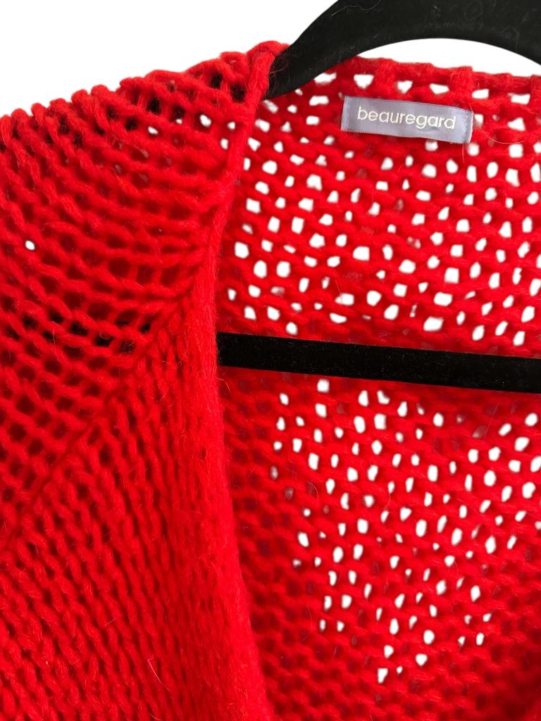 Beauregard vest One Size, Maat 38/40 (M), Verzenden, Zo goed als nieuw, Rood