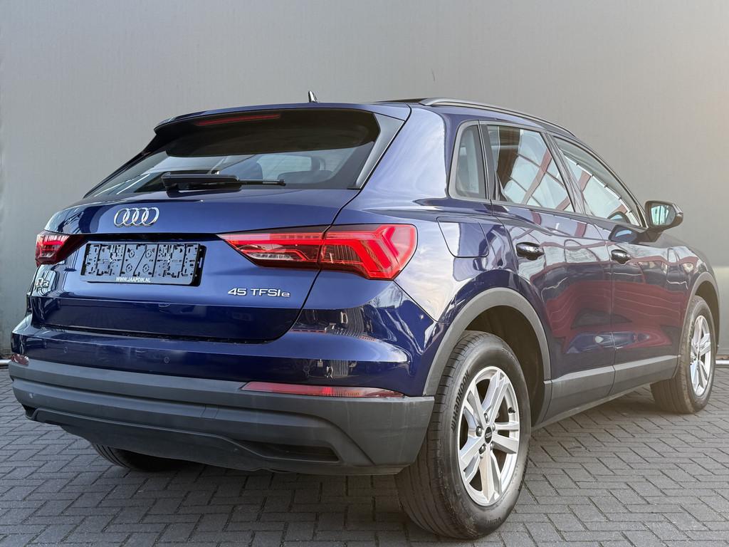 Audi Q3 BWJ 2022 45 TFSI 150 PK e Advanced edition PANO | FU, Auto's, Stof, Gebruikt, Met garantie (alle), Blauw