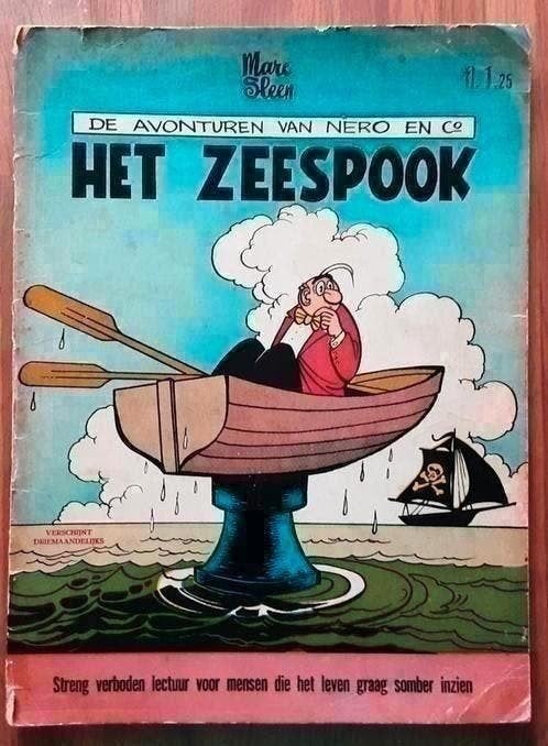Nero en Co - Het zeespook - Marc Sleen 1962, Ophalen of Verzenden, Gelezen