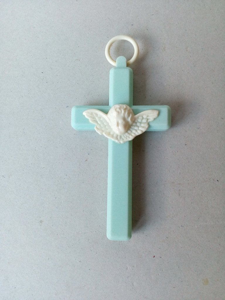 Vintage Ledikant/wiegkruisjes. Engeltjes .Pr p/st.vanaf, Antiek en Kunst, Curiosa en Brocante, Ophalen of Verzenden