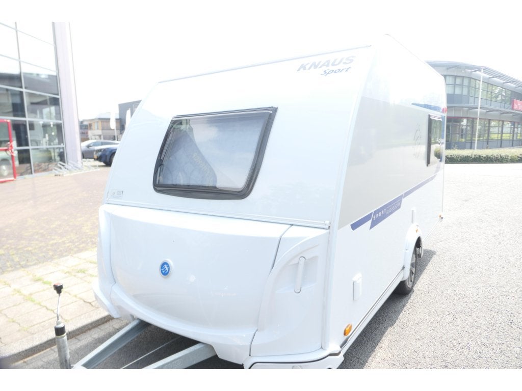 Knaus Sport Silver Selection 450 FU inclusief voortent, Caravans en Kamperen, Caravans, Rondzit, Schokbreker, Overige typen, 4 tot 5 meter