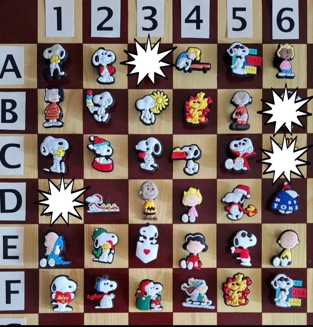 39: Snoopy en vrienden Schoenbedels Charms voor Crocs, Ophalen of Verzenden