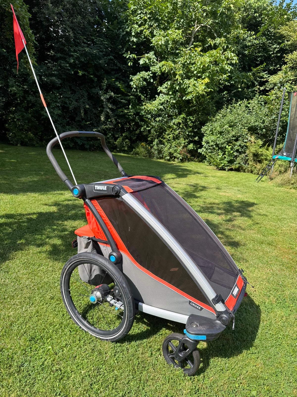 Thule Chariot Cross 1 fietskar / kinderwagen - Zeer compleet, Ophalen, Zo goed als nieuw, Kinderkar, 40 tot 60 kg
