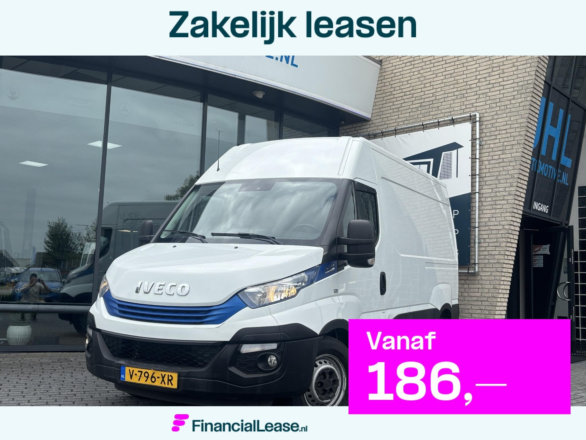 Iveco Daily 35S14NV 3.0 35 L2H2*CNG*AUTM*CAM*3500KG*CRUISE*E, Automaat, Gebruikt, Euro 6, 4 cilinders