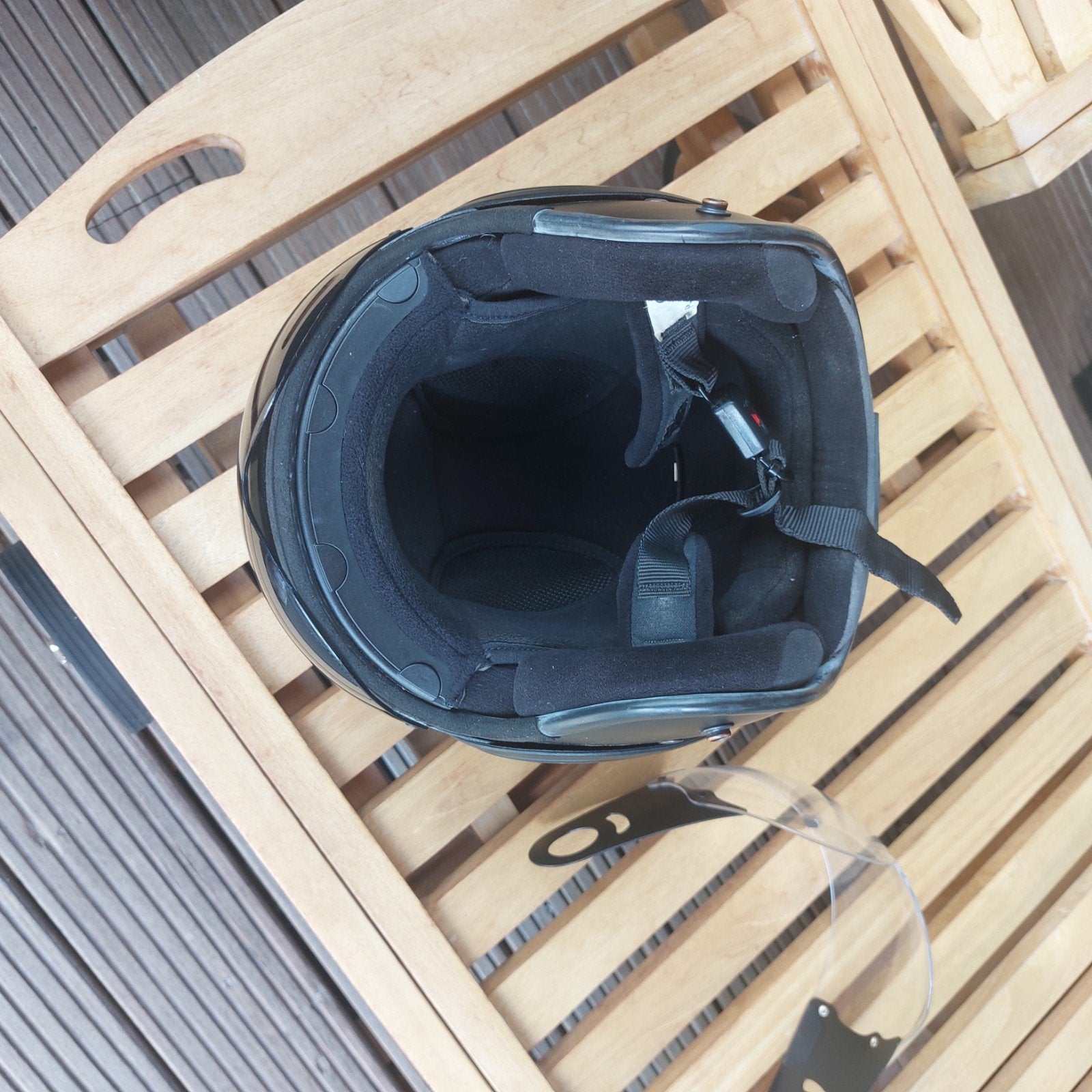 Motorhelm Roof Boxer V8 maat 58m (L), Ophalen of Verzenden, Tweedehands, Systeemhelm, Overige merken