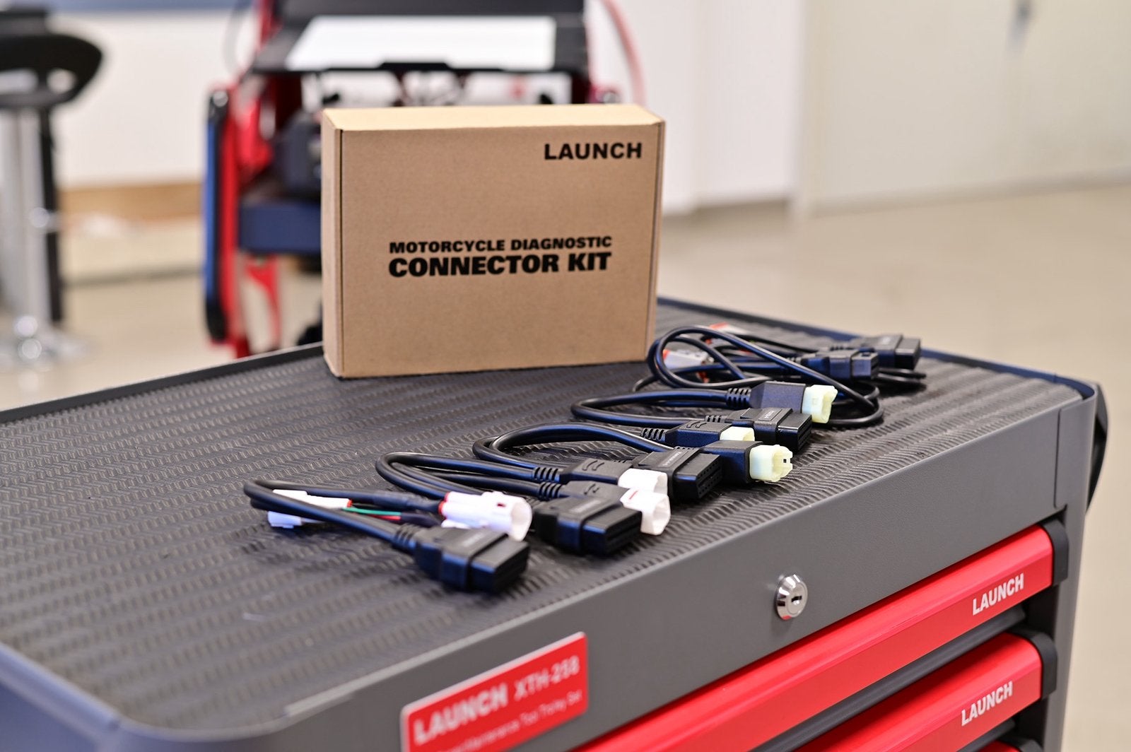 Launch x431 Diagnose kabel set motorfiets moto, Ophalen of Verzenden