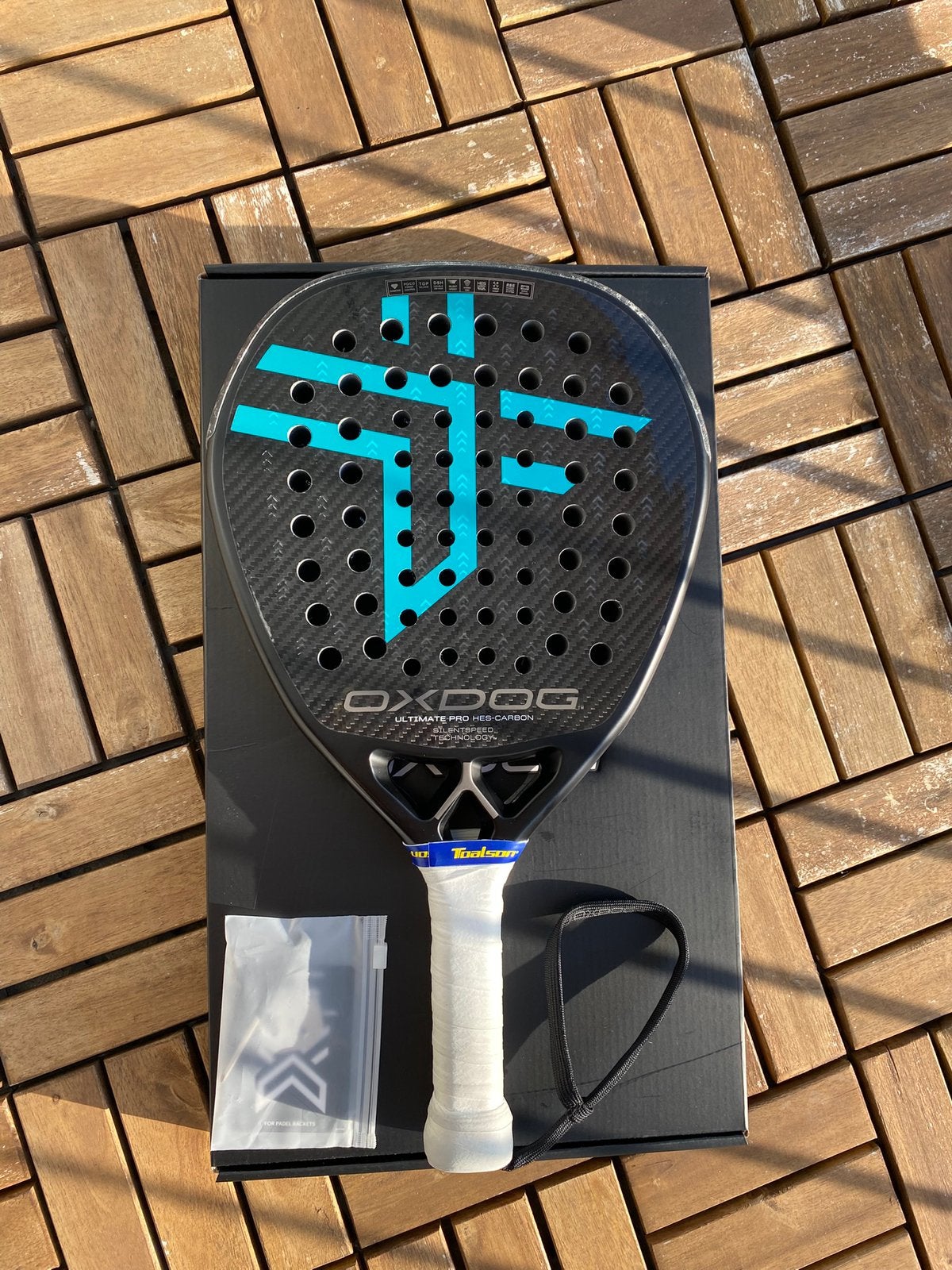 Oxdog Ultimate Pro 2026 Padel Racket, Sport en Fitness, Padel, Ophalen of Verzenden, Zo goed als nieuw, Padelracket