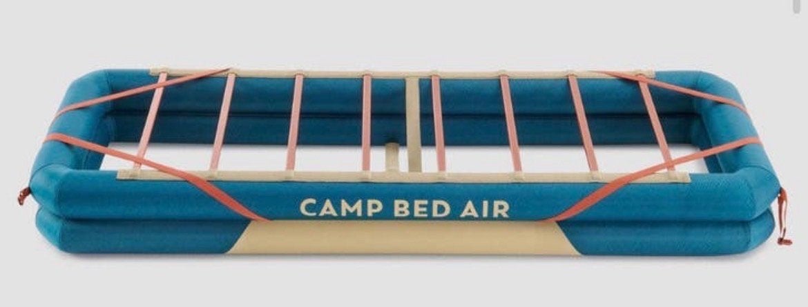 Camp Bed Air - Opblaasbaar veldbed voor kamperen, Caravans en Kamperen, Luchtbedden, Ophalen, Gebruikt, 1-persoons