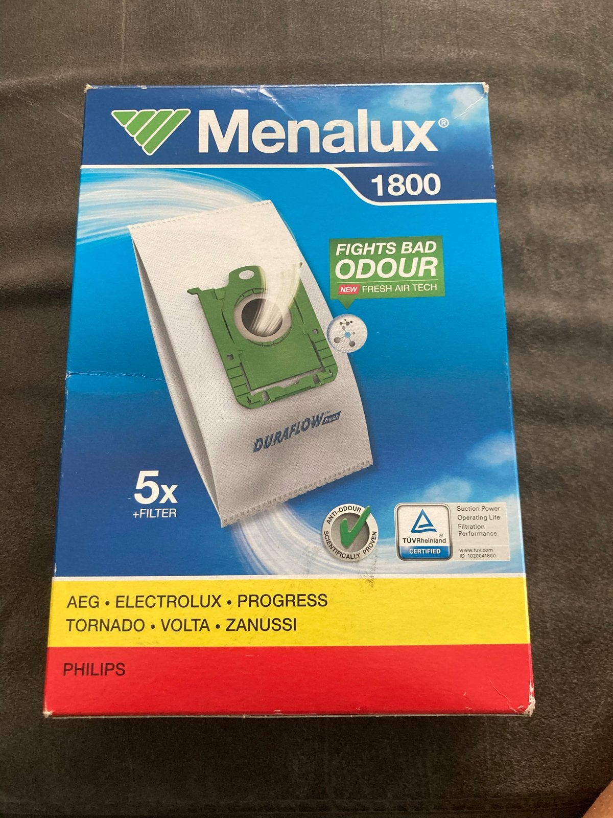 Menalux 1800 Stofzuigerzakken met filter, Stofzak, Inclusief accessoires, Nieuw, Ophalen of Verzenden